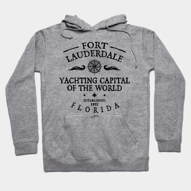 Fort Lauderdale Florida Yachting Capital Hoodie by jcombs